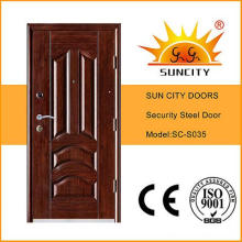 2016 Latest Design Egypt Models Steel Door (SC-S035)